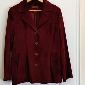Danier Suede Blazer Jacket